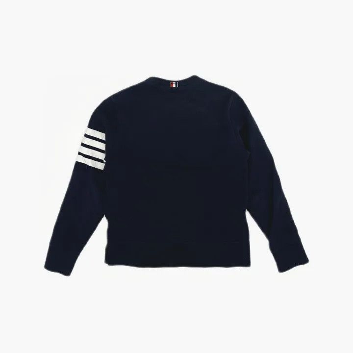 Thom Browne Thom Browne Classic Navy Blue Sweatshirt 0079 Size US M / EU 48-50 / 2 - 3 Thumbnail