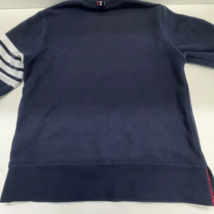 Thom Browne Thom Browne Classic Navy Blue Sweatshirt 0079 Size US M / EU 48-50 / 2 - 12 Thumbnail