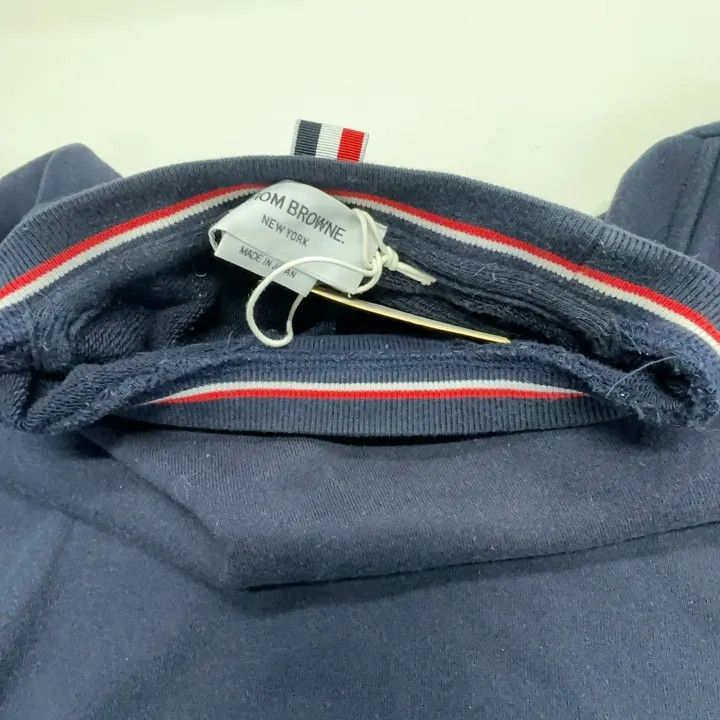 Thom Browne Thom Browne Classic Navy Blue Sweatshirt 0079 Size US M / EU 48-50 / 2 - 8 Thumbnail