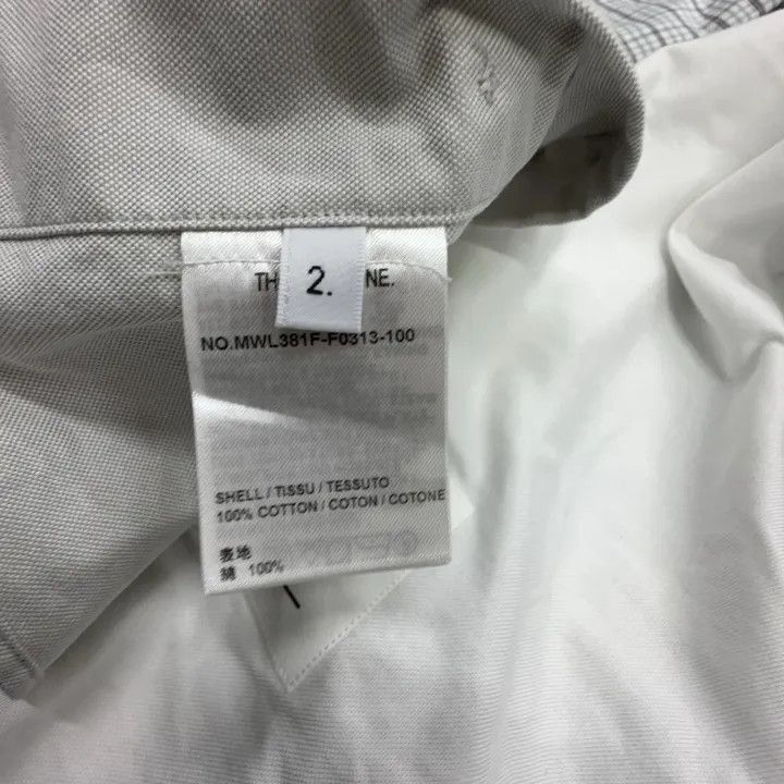 Thom Browne Thom Browne Color Block Check Long Sleeve Shirt 0079 Size US S / EU 44-46 / 1 - 3 Thumbnail