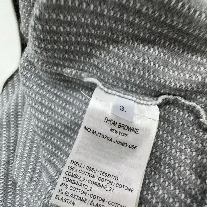 Thom Browne Thom Browne Classic Striped Crew Sweatshirt 0079 Size US M / EU 48-50 / 2 - 4 Thumbnail