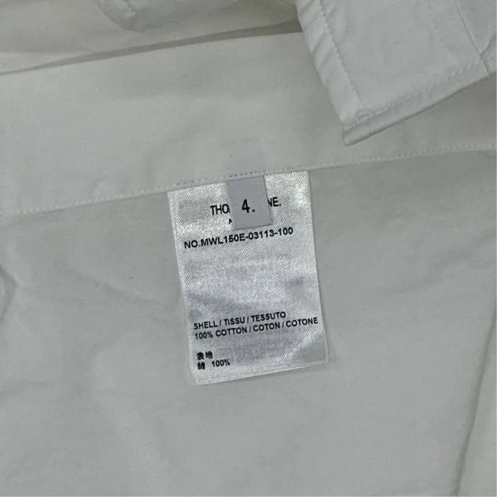 Thom Browne Thom Browne Classic Long Sleeve Shirt 0079 Size US S / EU 44-46 / 1 - 4 Thumbnail