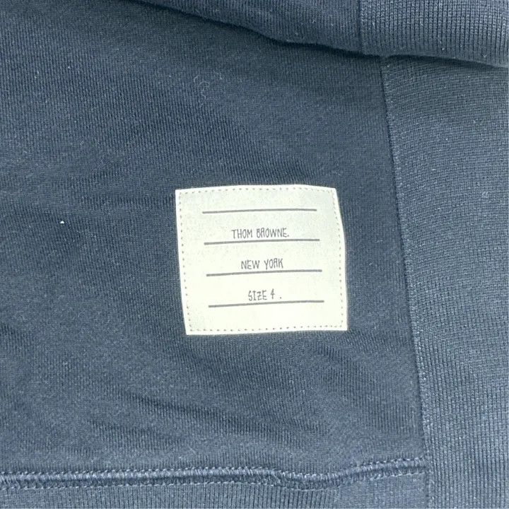 Thom Browne Thom Browne Classic Navy Striped Sweatshirt 0079 Size US M / EU 48-50 / 2 - 3 Thumbnail