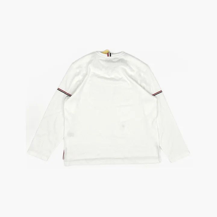 Thom Browne Thom Browne White Long Sleeve T-Shirt for Men 0079 Size US M / EU 48-50 / 2 - 3 Thumbnail