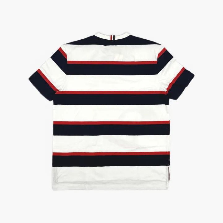 Thom Browne Thom Browne SS21 Striped Cotton T-Shirt 0079 Size US M / EU 48-50 / 2 - 3 Thumbnail