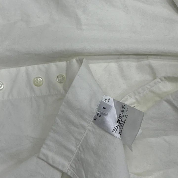 Thom Browne Thom Browne Classic White Long Sleeve Shirt 0079 Size US M / EU 48-50 / 2 - 4 Thumbnail