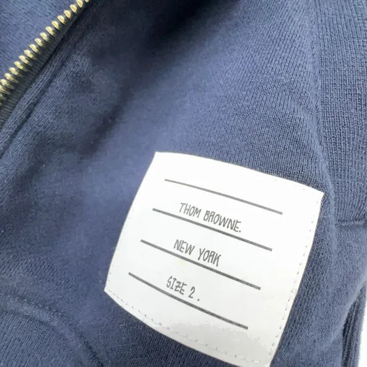 Anonymous Club TB Classic Striped Sleeve Zip Hoodie 0079 Size US M / EU 48-50 / 2 - 4 Thumbnail