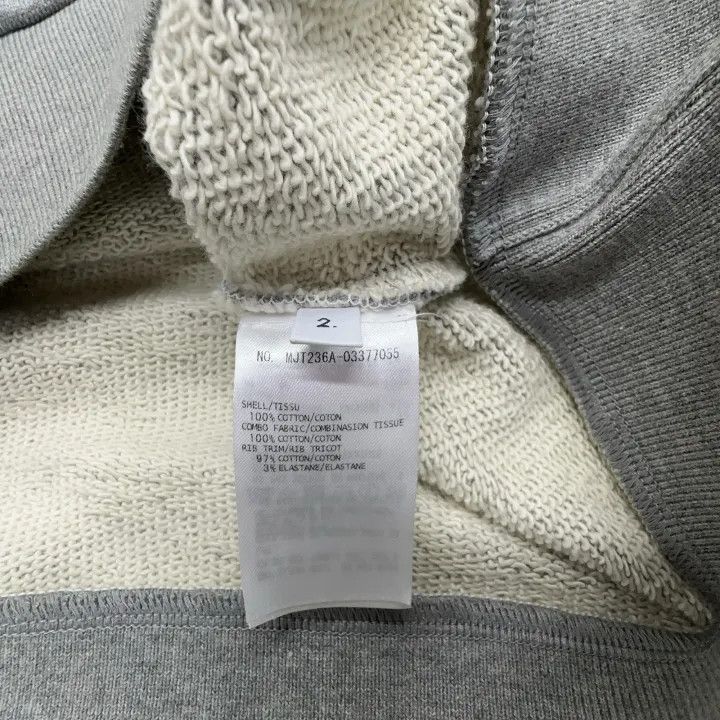 Thom Browne Thom Browne Gray Hooded Sweatshirt for Men 0079 Size US M / EU 48-50 / 2 - 4 Thumbnail