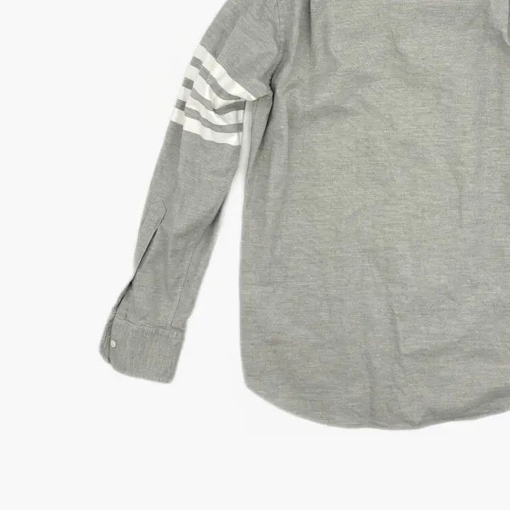 Thom Browne Thom Browne Classic Grey Long Sleeve Button-Up Shirt 0079 Size US M / EU 48-50 / 2 - 5 Thumbnail