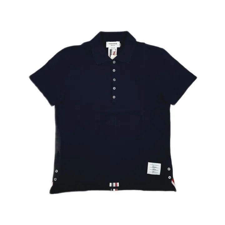Thom Browne Thom Browne Short Sleeve Polo Shirt 0079 Size US S / EU 44-46 / 1 - 2 Thumbnail