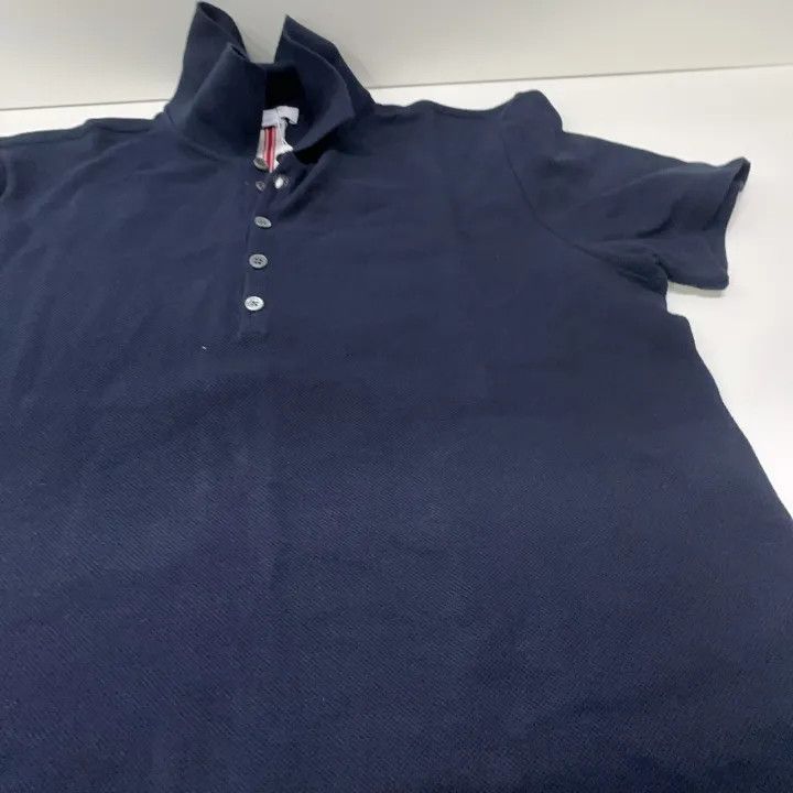 Thom Browne Thom Browne Short Sleeve Polo Shirt 0079 Size US S / EU 44-46 / 1 - 8 Thumbnail