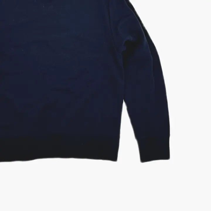 Thom Browne Thom Browne Classic Navy Crewneck Sweatshirt 0079 Size US M / EU 48-50 / 2 - 6 Thumbnail