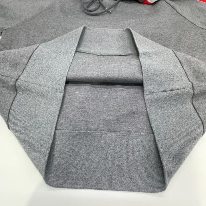 Balenciaga TB Grey Hoodie with Side Stripes 0079 Size US M / EU 48-50 / 2 - 10 Thumbnail