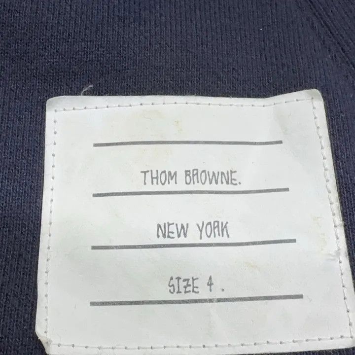 Thom Browne TB Classic Striped Sleeve Hoodie Jacket 0079 Size US M / EU 48-50 / 2 - 4 Thumbnail
