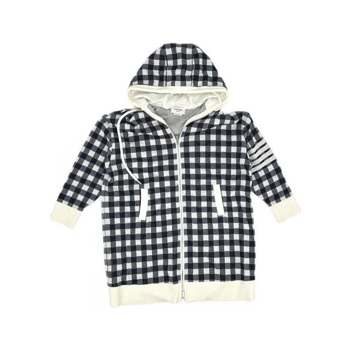 Thom Browne Thom Browne Hooded Zip-Up Casual Jacket 0079 Size US S / EU 44-46 / 1 - 2 Thumbnail