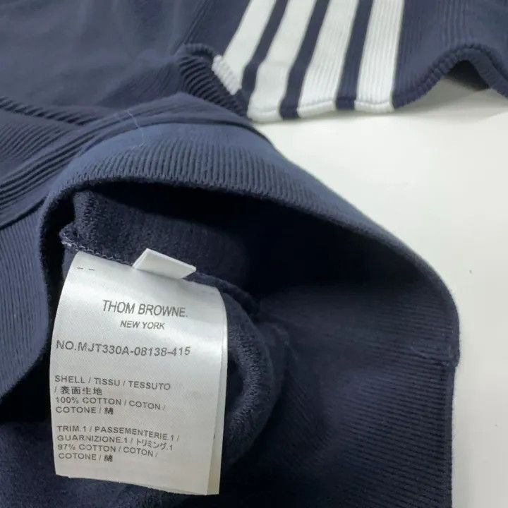 Thom Browne Thom Browne Striped Print Crewneck Sweatshirt 0079 Size US M / EU 48-50 / 2 - 4 Thumbnail