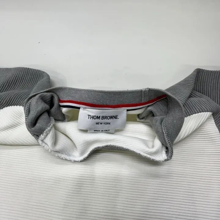 Thom Browne Thom Browne Color Block Crew Neck T-Shirt 0079 Size US S / EU 44-46 / 1 - 7 Thumbnail