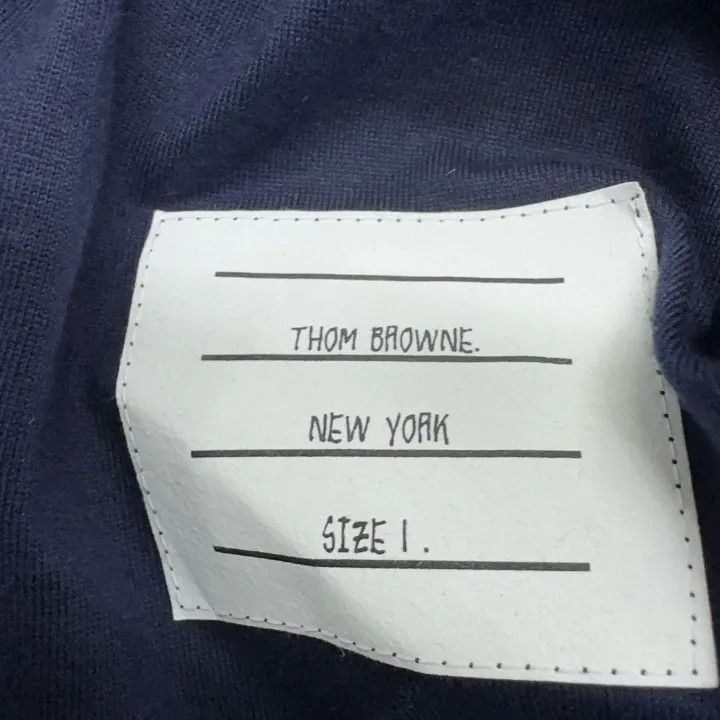 Thom Browne Thom Browne Printed Blue Short Sleeve T-shirt 0079 Size US S / EU 44-46 / 1 - 5 Thumbnail