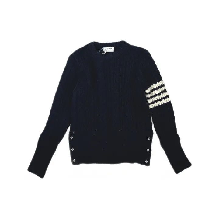 Thom Browne Thom Browne Blue Long Sleeve Sweater 0079 Size US S / EU 44-46 / 1 - 2 Thumbnail