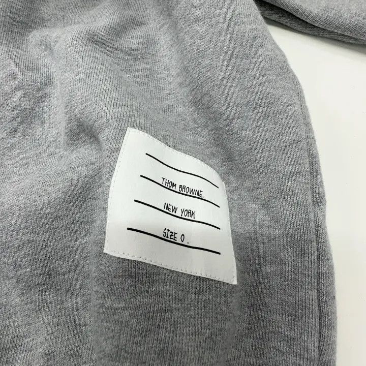 Thom Browne Thom Browne Gray Crewneck Long Sleeve Sweatshirt 0079 Size US M / EU 48-50 / 2 - 4 Thumbnail