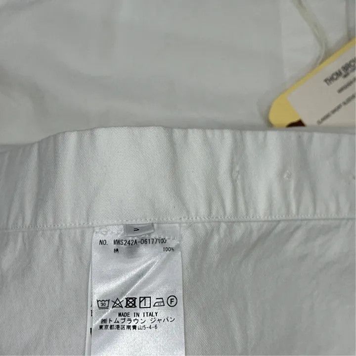 Thom Browne Thom Browne Short Sleeve RWB Stripe Shirt 0079 Size US S / EU 44-46 / 1 - 4 Thumbnail