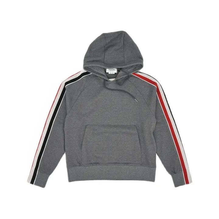 Diesel TB Side Stripe Hooded Sweatshirt 0079 Size US M / EU 48-50 / 2 - 2 Thumbnail