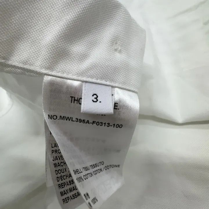 Thom Browne Thom Browne Classic Four-Stripe Button-Up Shirt 0079 Size US M / EU 48-50 / 2 - 4 Thumbnail