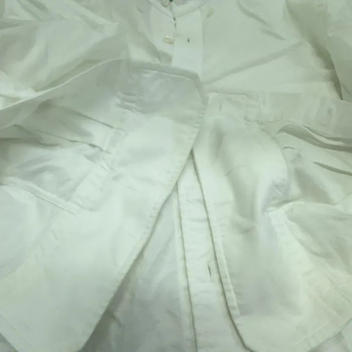 Thom Browne Thom Browne Classic Four-Stripe Button-Up Shirt 0079 Size US M / EU 48-50 / 2 - 9 Thumbnail
