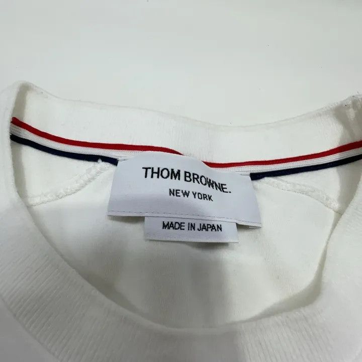 Thom Browne Thom Browne Classic Long Sleeve T-Shirt for Men 0079 Size US S / EU 44-46 / 1 - 5 Thumbnail