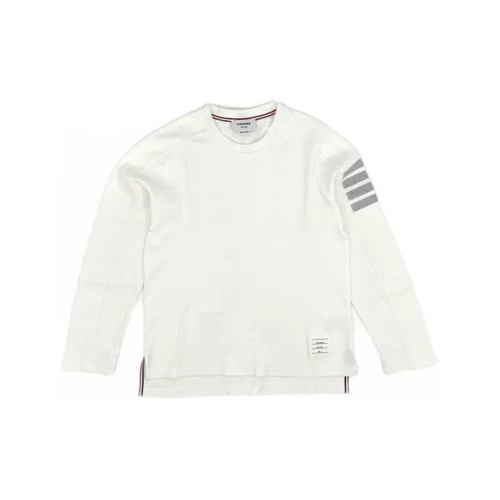 Thom Browne Thom Browne Classic Long Sleeve T-Shirt for Men 0079 Size US S / EU 44-46 / 1 - 2 Thumbnail