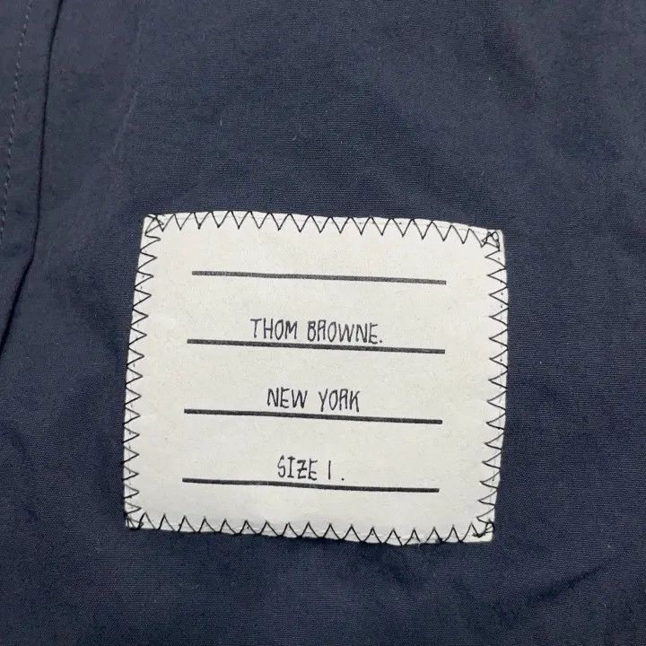Thom Browne Thom Browne Classic Long Sleeve Shirt with RWB Stripes 0079 Size US S / EU 44-46 / 1 - 4 Thumbnail