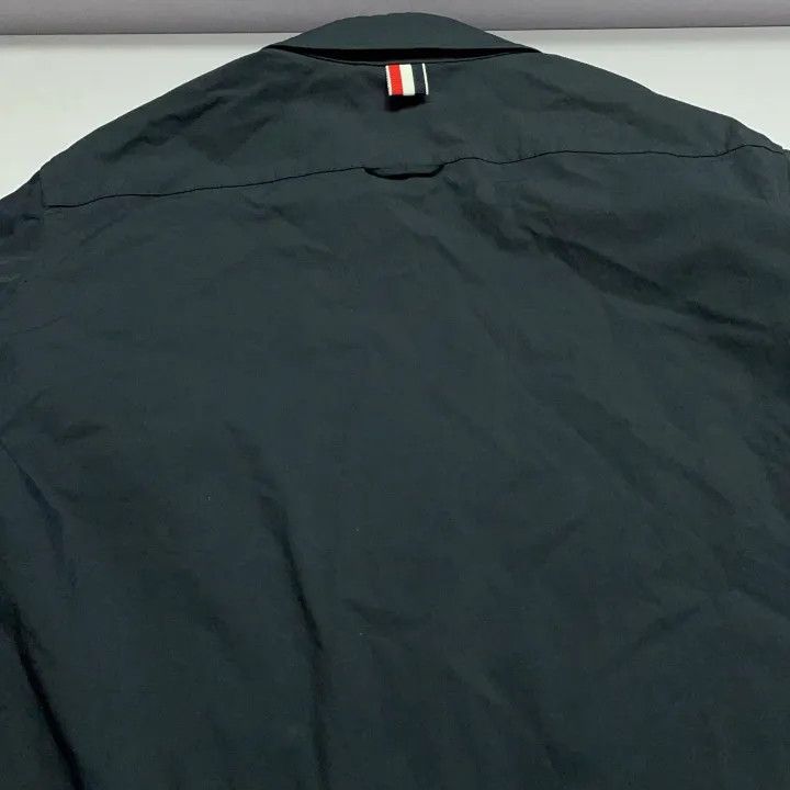 Thom Browne Thom Browne Classic Long Sleeve Shirt with RWB Stripes 0079 Size US S / EU 44-46 / 1 - 7 Thumbnail