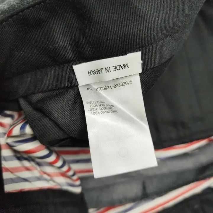 Thom Browne Thom Browne Gray Striped Shorts 0079 Size US 30 / EU 46 - 4 Thumbnail