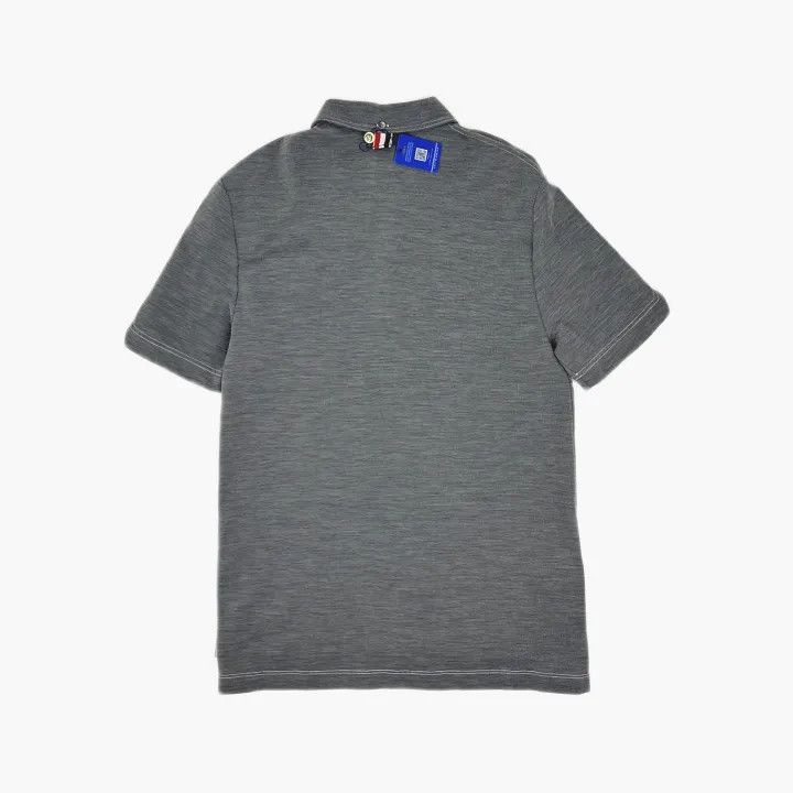 Thom Browne Thom Browne Short Sleeve Polo Shirt for Men 0079 Size US M / EU 48-50 / 2 - 3 Thumbnail