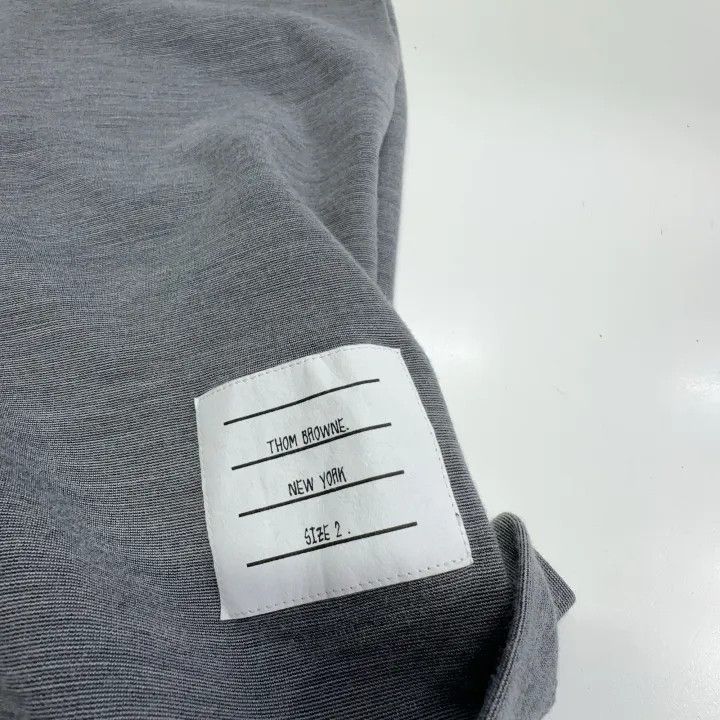Thom Browne Thom Browne Short Sleeve Polo Shirt for Men 0079 Size US M / EU 48-50 / 2 - 4 Thumbnail