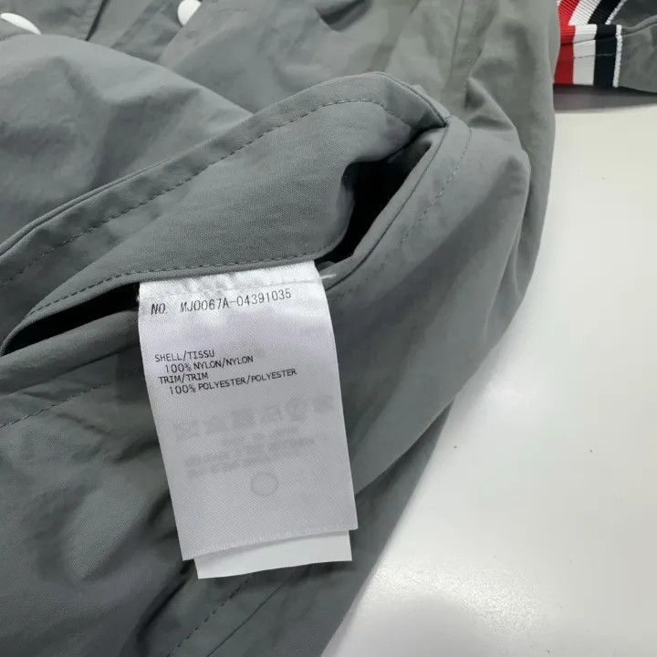 Thom Browne Thom Browne Classic Grey Stripe Long Sleeve Shirt 0079 Size US M / EU 48-50 / 2 - 4 Thumbnail