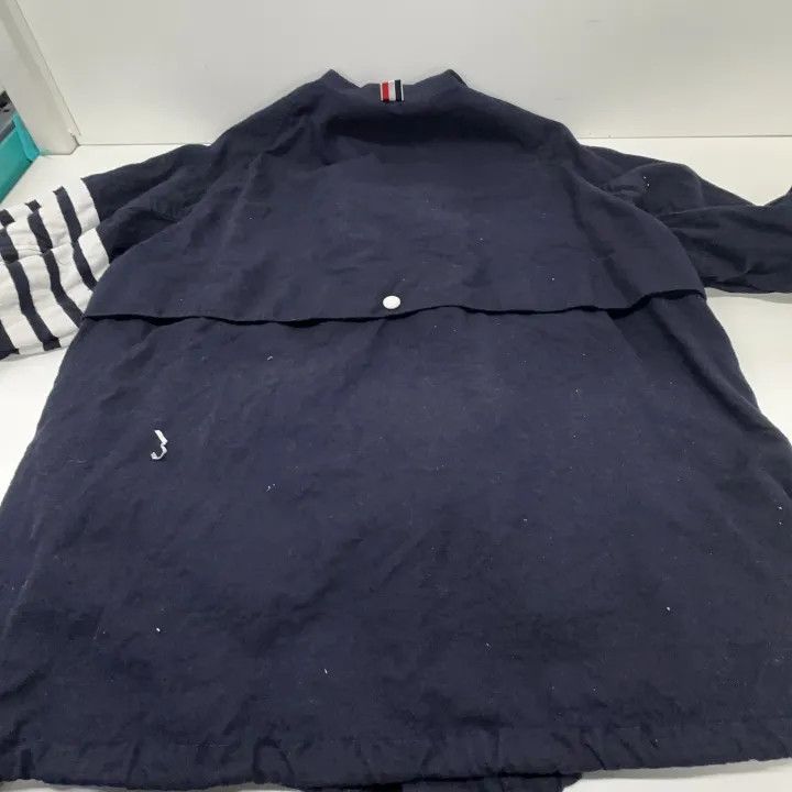 Thom Browne Thom Browne Stripe Zip Long Sleeve Jacket 0079 Size US S / EU 44-46 / 1 - 13 Thumbnail