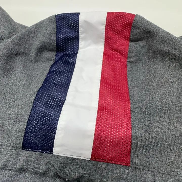 Thom Browne Thom Browne Gray Hooded Zip Jacket 0079 Size US S / EU 44-46 / 1 - 6 Thumbnail