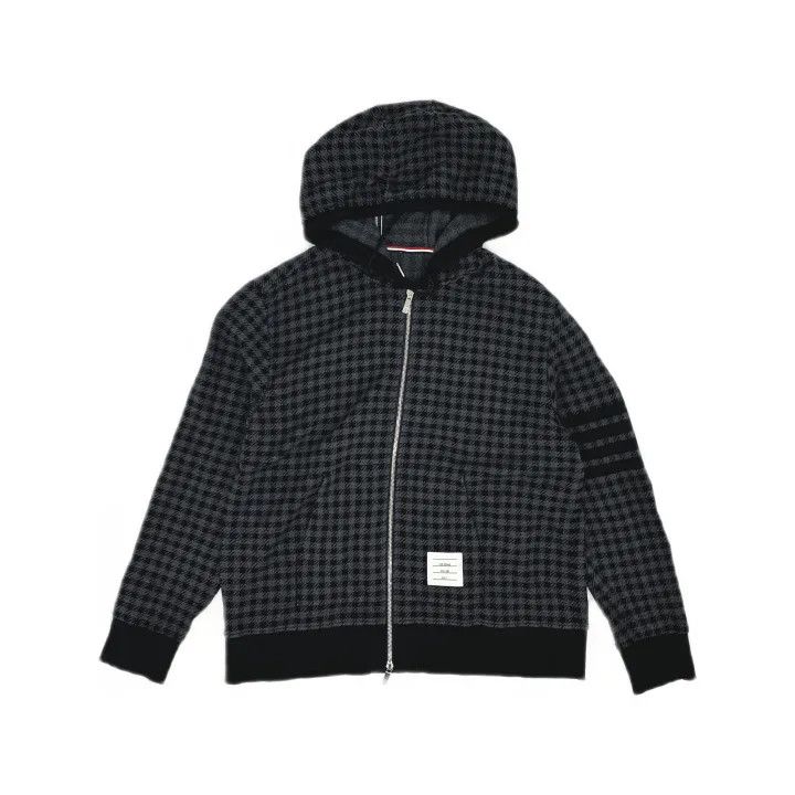 Thom Browne Thom Browne Plaid Hooded Jacket for Men 0079 Size US S / EU 44-46 / 1 - 2 Thumbnail