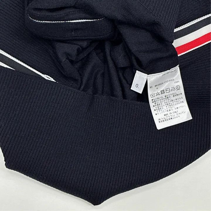 Thom Browne Thom Browne Classic V-Neck Cardigan Sweater 0079 Size US M / EU 48-50 / 2 - 3 Thumbnail