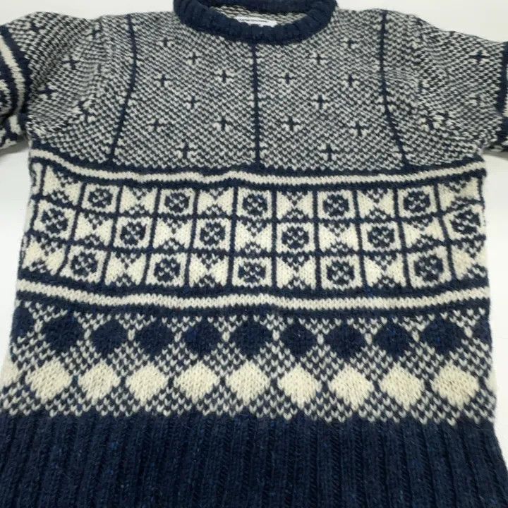 Thom Browne Thom Browne Stylish Knitted Sweater 0079 Size US S / EU 44-46 / 1 - 7 Thumbnail