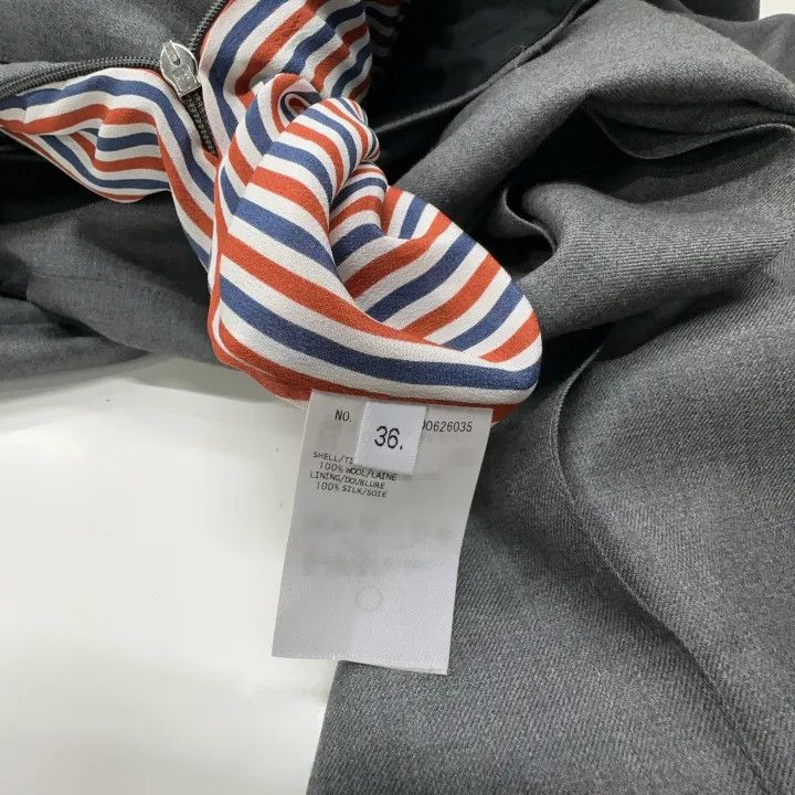 Thom Browne Thom Browne Gray Pleated Skirt 0079 Size US 36 / EU 52 - 4 Thumbnail