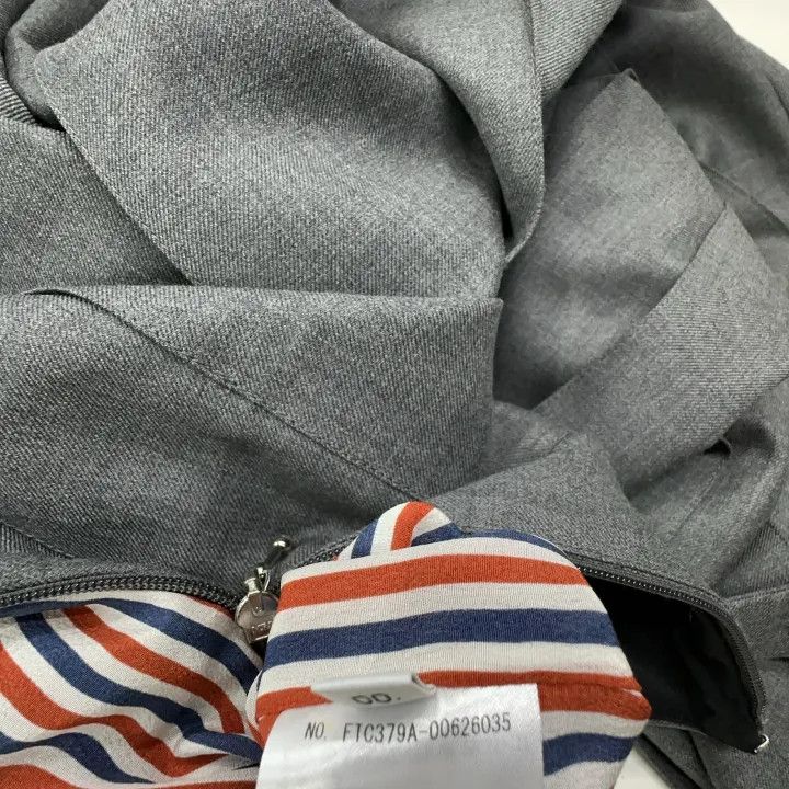 Thom Browne Thom Browne Gray Pleated Skirt 0079 Size US 36 / EU 52 - 5 Thumbnail