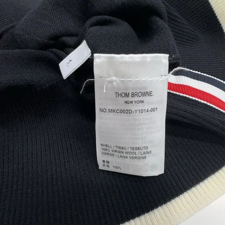 Thom Browne Thom Browne Striped V-Neck Cardigan for Men 0079 Size US S / EU 44-46 / 1 - 3 Thumbnail