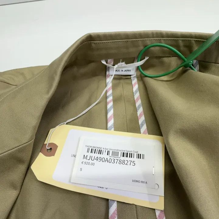 Thom Browne Thom Browne Striped Single Button Blazer 0079 Size US S / EU 44-46 / 1 - 5 Thumbnail