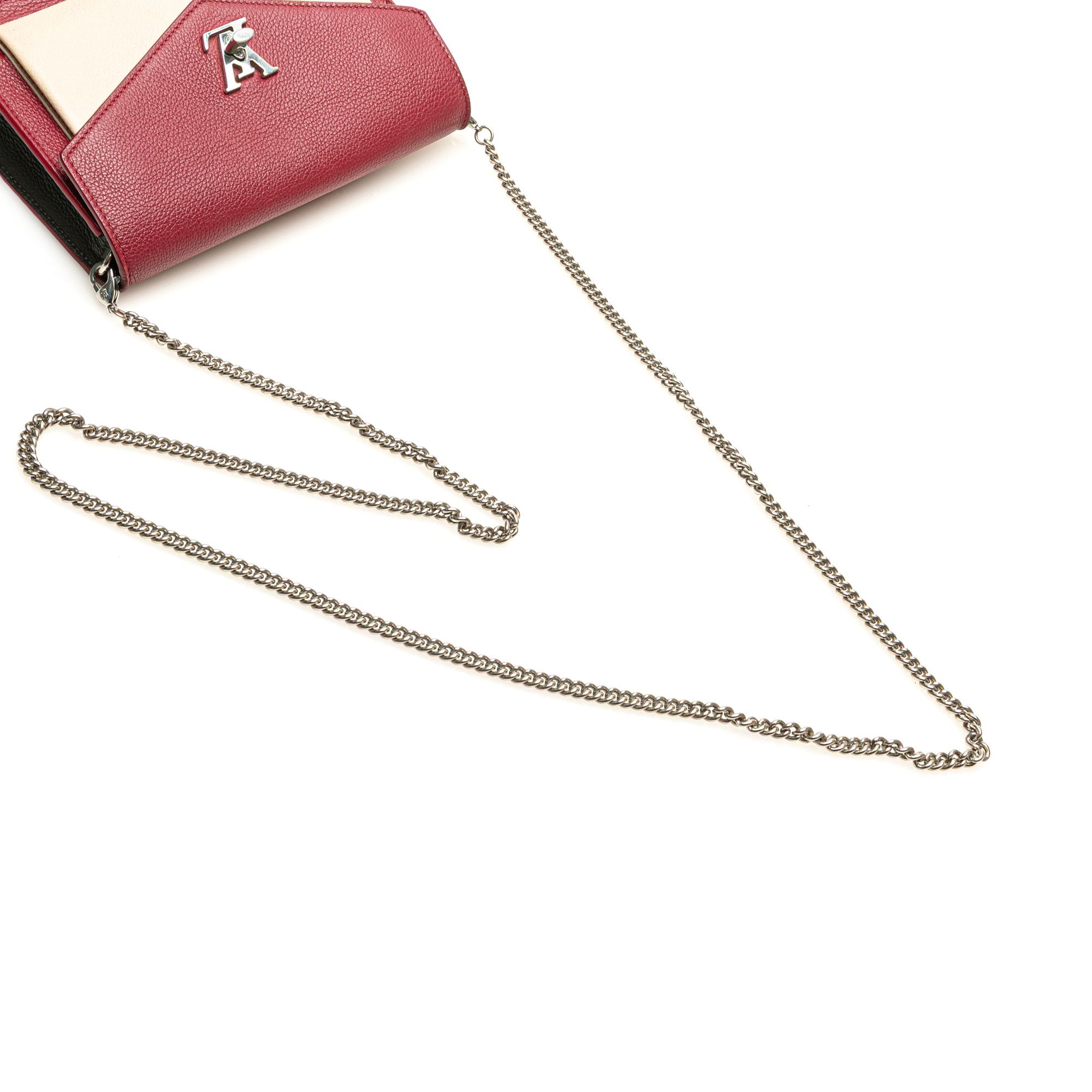 Louis Vuitton Louis Vuitton Bicolor Leather MyLockMe Chain Pochette Size ONE SIZE - 12 Thumbnail