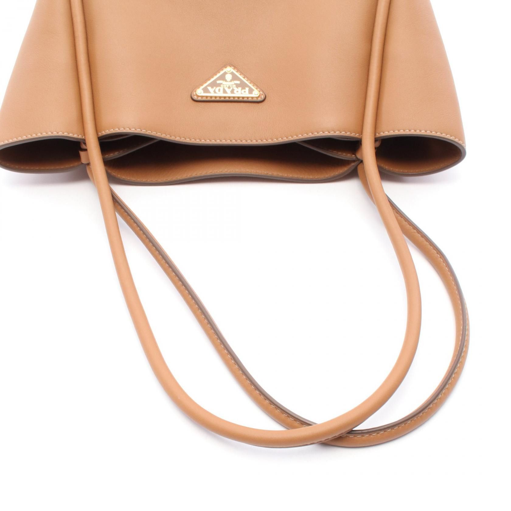 Prada Prada Prada SOFT GRAIN Leather Tote Bag Leather Tote Bag 1BG539 Size ONE SIZE - 5 Thumbnail