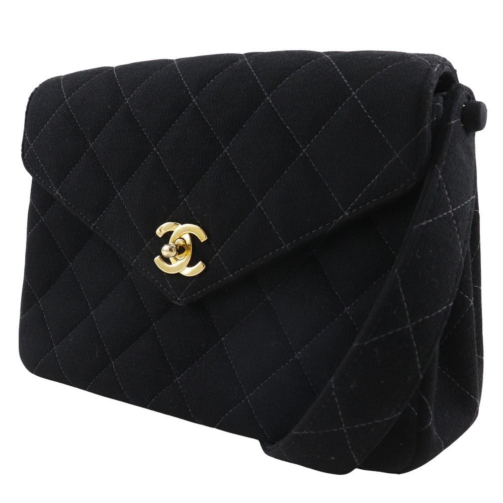 Chanel Chanel Chanel Matelasse Cotton Shoulder Bag Cotton Shoulder Bag DUTY FREE for USA Size ONE SIZE - 2 Thumbnail