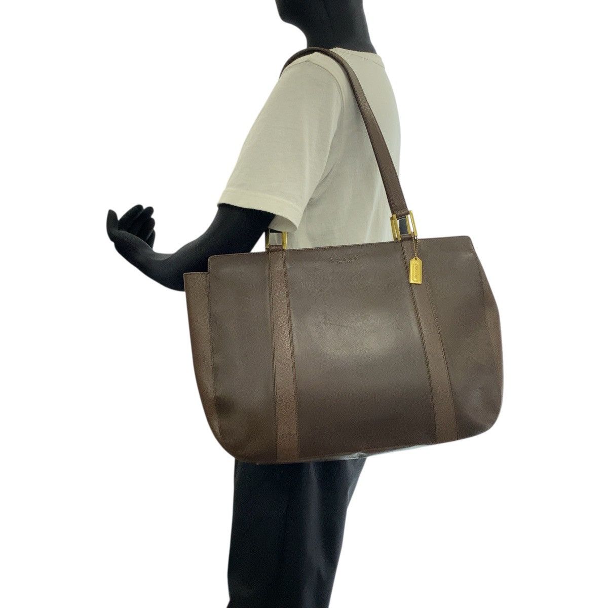 Coach Coach COACH Old Coach Leather 2way Bag Leather Shoulder Bag M8E-6709 Size ONE SIZE - 7 Thumbnail