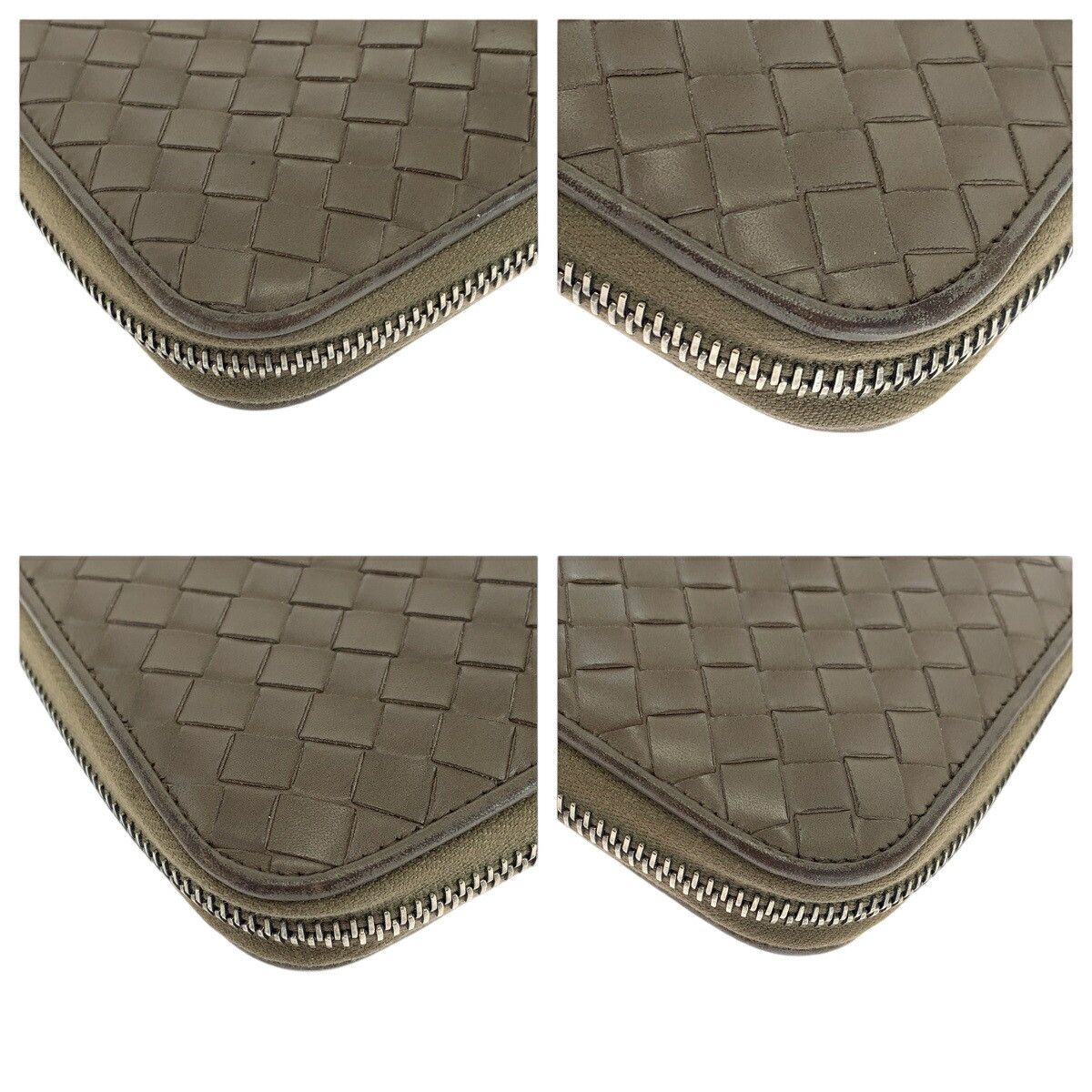 Bottega Veneta Bottega Veneta Bottega Veneta Intrecciato Calfskin Long Wallet Leather Long Wallet V4651 Size ONE SIZE - 4 Thumbnail